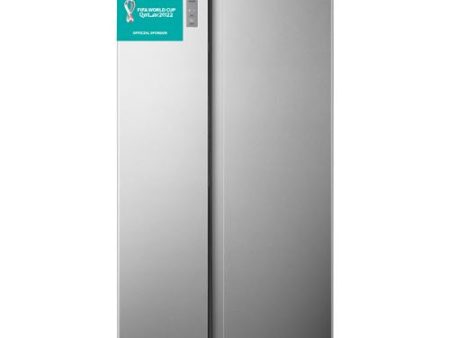 Frigorífico Americano Hisense RS677N4BIE | 178,6x91x64,3 cm | 519L | E | iNOX Discount