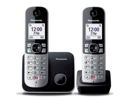 Telefone sem Fios Panasonic TG6852 Duo Supply