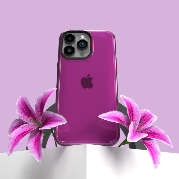 Slim TPU Case for Apple iPhone 15 Pro Max | Vivid Magenta | Altitude Series Cheap