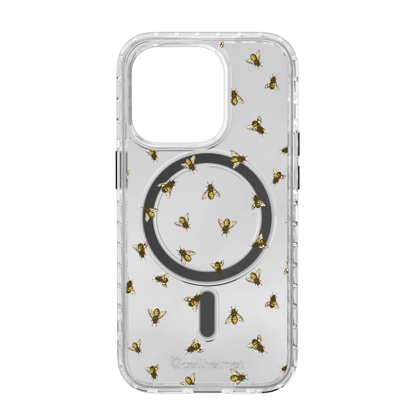 Sweet Like Honey | Protective MagSafe Bee Pattern Case | Birds and Bees Collection for Apple iPhone 14 Series For Sale