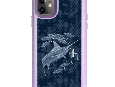 Guy Harvey Fortitude Series for Apple iPhone 11 - Blue Camo on Sale