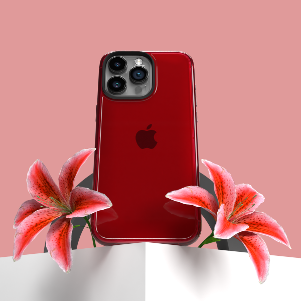 Slim TPU Case for Apple iPhone 15 | Scarlet Red | Altitude Series For Sale