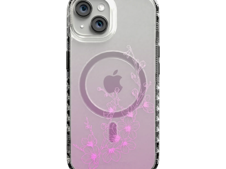 Ballet Blush | Protective MagSafe Case | Ombre Bouquet Collection for Apple iPhone 14 Series on Sale