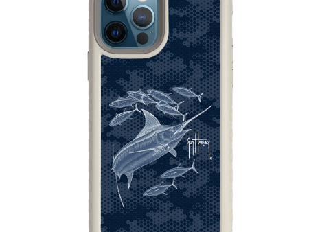 Guy Harvey Fortitude Series for Apple iPhone 12   12 Pro - Blue Camo on Sale