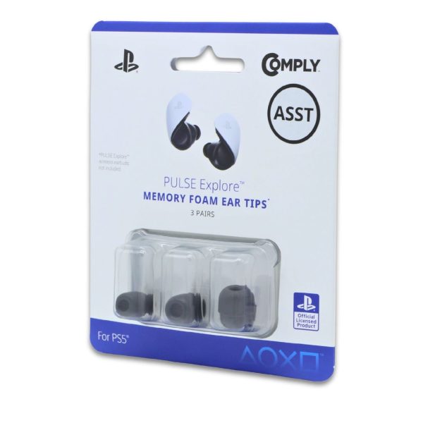 Comply Foam Ear Tips for PlayStation PULSE Explore - Official Licensed Product For Discount