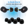 Comply Foam NEW TrueGrip™ Premium Ear Tips for Sony True Wireless Earbuds For Cheap