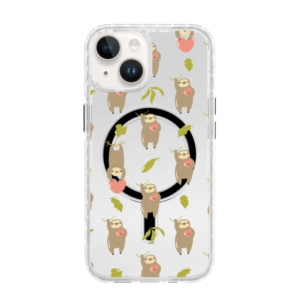 Slothy Vibes | Friendly Sloths Series | Custom MagSafe Case Design for Apple iPhone 14 Series Online