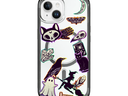 Whitchy-Sticker | Halloween Series | Custom MagSafe Case Design for Apple iPhone 15 Series Hot on Sale