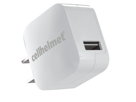 2.4A Wall Charger - Single Port - White For Sale