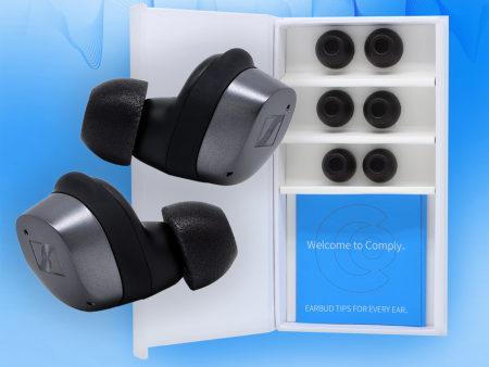 Comply Foam NEW TrueGrip™ Premium Ear Tips for Sennheiser MOMENTUM 3 & 4 and ACCENTUM For Discount