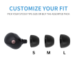 Comply Foam NEW TrueGrip™ Premium Ear Tips for Sony True Wireless Earbuds For Cheap