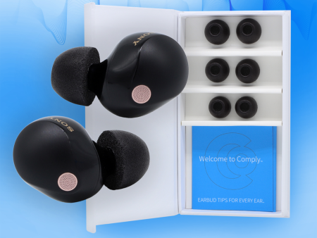 Comply Foam NEW TrueGrip™ Premium Ear Tips for Sony True Wireless Earbuds For Cheap