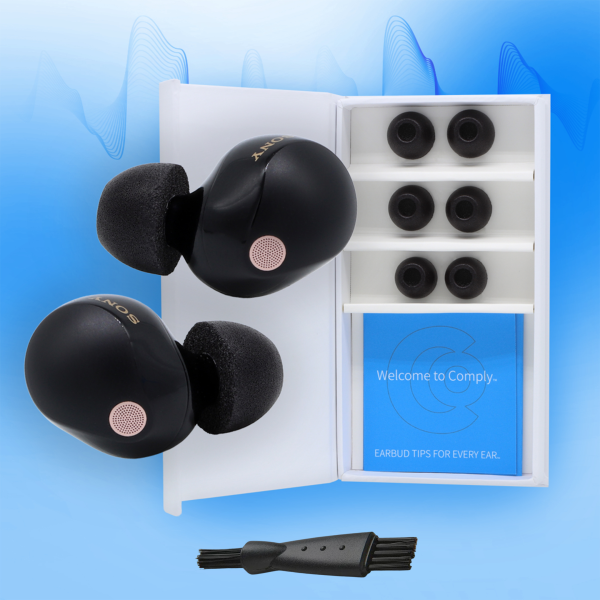 Comply Foam NEW TrueGrip™ Premium Ear Tips for Sony True Wireless Earbuds For Cheap