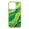 Verdant Field | Protective MagSafe Green Marble Case | Marble Stone Collection for Apple iPhone 14 Series For Cheap