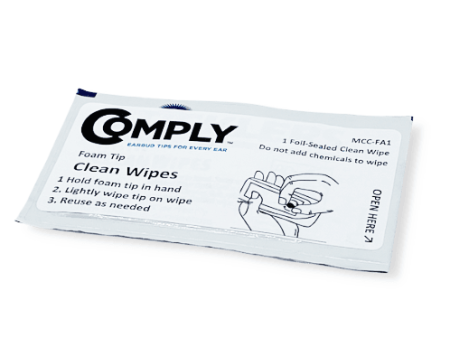 Comply™ Foam Dry Cleaning Wipe For Foam Ear Tips Online