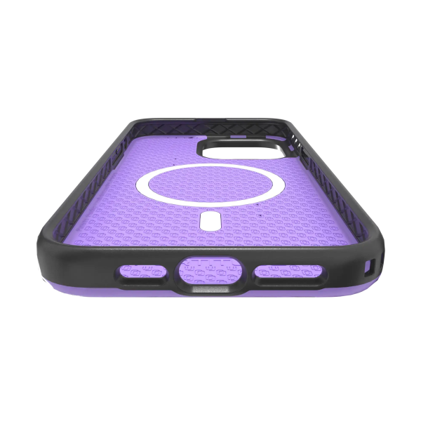 Shock-Absorbent Magsafe® Case for Apple iPhone 15 Pro Max | Midnight Lilac | Fortitude Series Cheap