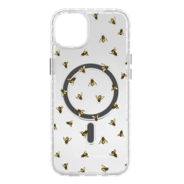 Sweet Like Honey | Protective MagSafe Bee Pattern Case | Birds and Bees Collection for Apple iPhone 14 Series For Sale