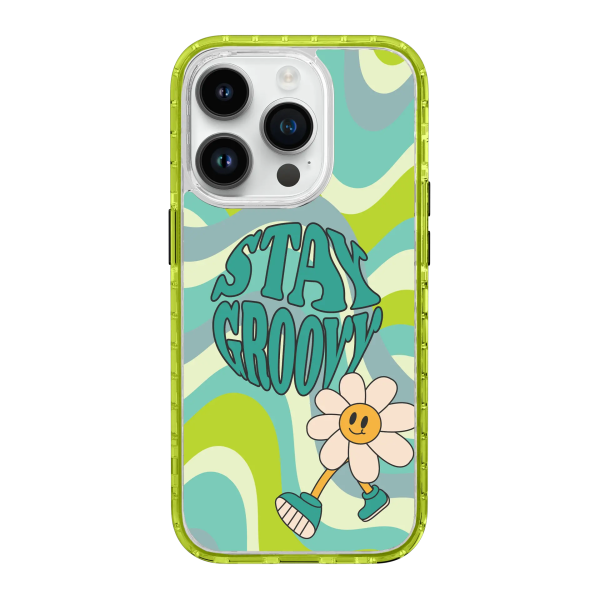 Stay Groovy | That 70 s Case Series | Custom MagSafe Case Design for Apple iPhone 14 Series Sale