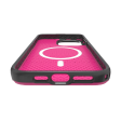 Shock-Absorbent Magsafe® Case for Apple iPhone 15 Pro Max | Vivid Magenta | Fortitude Series Fashion