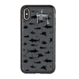 Guy Harvey Fortitude Series for Apple iPhone XS X - Black Scribbler Online Hot Sale