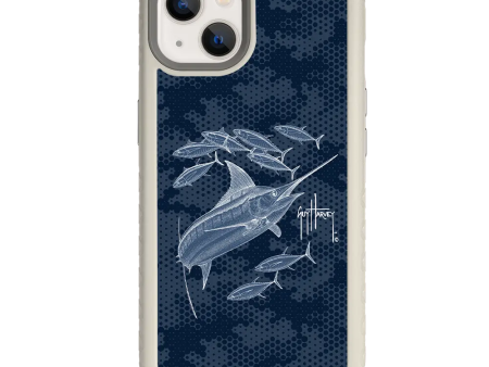 Guy Harvey Fortitude Series for Apple iPhone 13 - Blue Camo Online Hot Sale