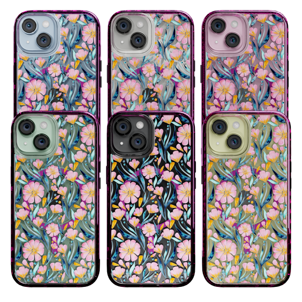 Sweet Florals by CatCoq | iPhone 15 Series |  MagSafe® Case Fashion