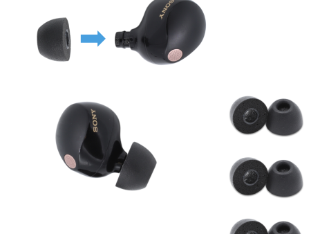 Sony WF-1000XM5 Foam Ear Tips - TrueGrip™ Pro Online now