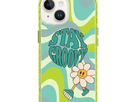 Stay Groovy | That 70 s Case Series | Custom MagSafe Case Design for Apple iPhone 14 Series Sale