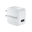 2.4A Wall Charger - Single Port - White For Sale