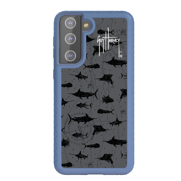 Guy Harvey Fortitude Series for Samsung Galaxy S21 Plus - Black Scribbler Online now