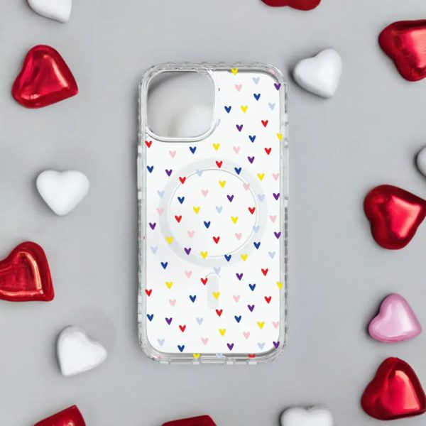 Adoring Amore | Protective MagSafe Case | Heart Series for Apple iPhone 15 Series Fashion