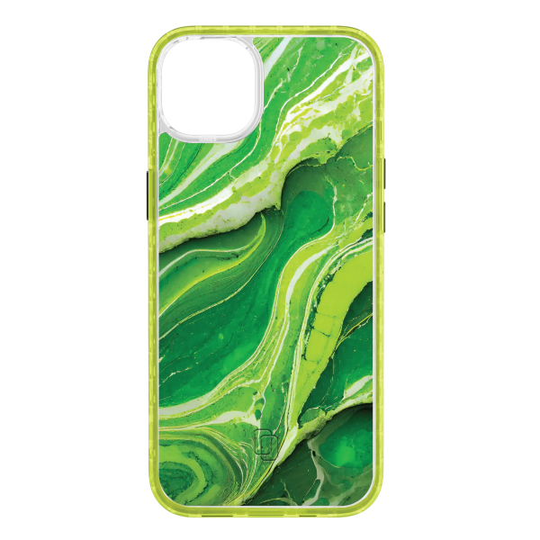 Verdant Field | Protective MagSafe Green Marble Case | Marble Stone Collection for Apple iPhone 14 Series For Cheap