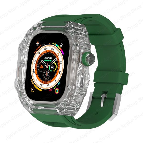 Luxury Transparent Case & Strap for Apple Watch Online