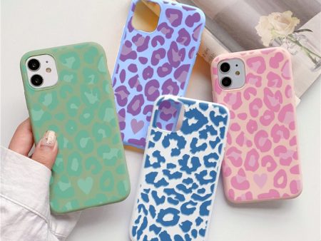 Bright Coloured Leopard Print Phone Case For Samsung Galaxy Fashion