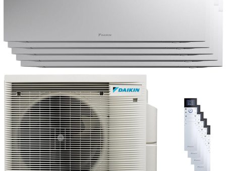 Daikin Emura 3 air conditioner penta split 9000+9000+9000+9000+15000 BTU inverter A+ wifi outdoor unit 7.8 kW White Cheap