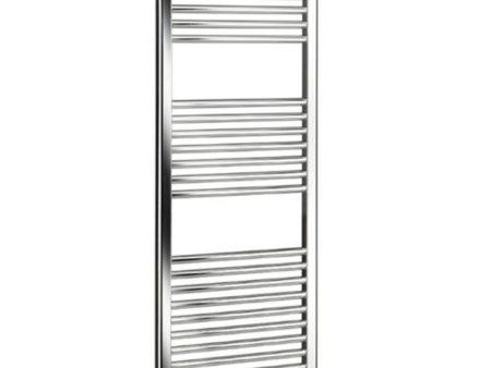 Chrome bathroom towel warmer Ercos opera 1120 x 600 mm. in silver-colored steel For Cheap