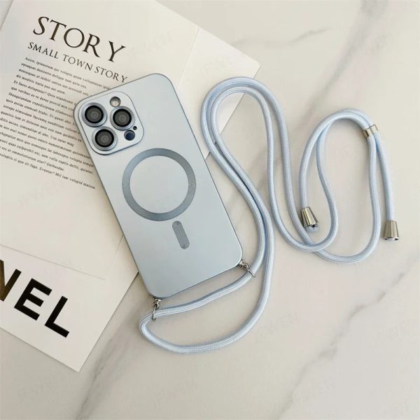 Crossbody Lanyard Magsafe Case For iPhone Sale