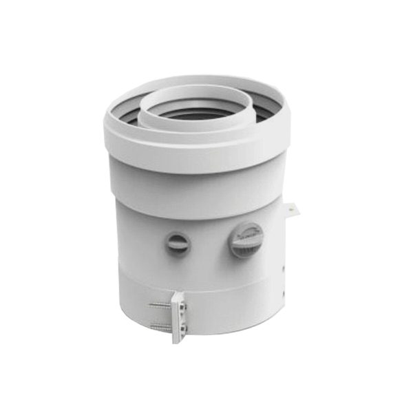 Vertical connection kit for coaxial system ø 60 100 mm - Ferroli Kona water heaters For Discount