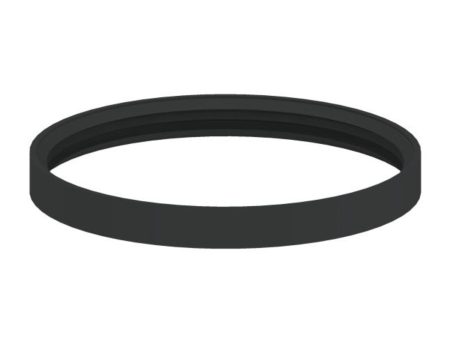 Black silicone gasket diam. 80 mm for pellet stove and pellet boiler fumes outlet Supply