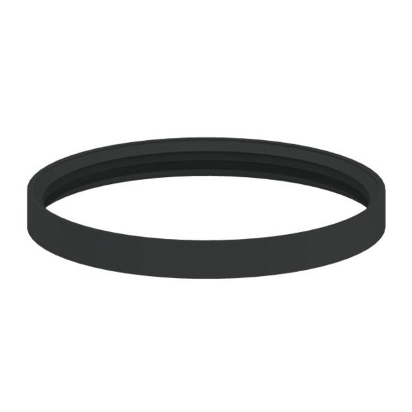 Black silicone gasket diam. 80 mm for pellet stove and pellet boiler fumes outlet Supply