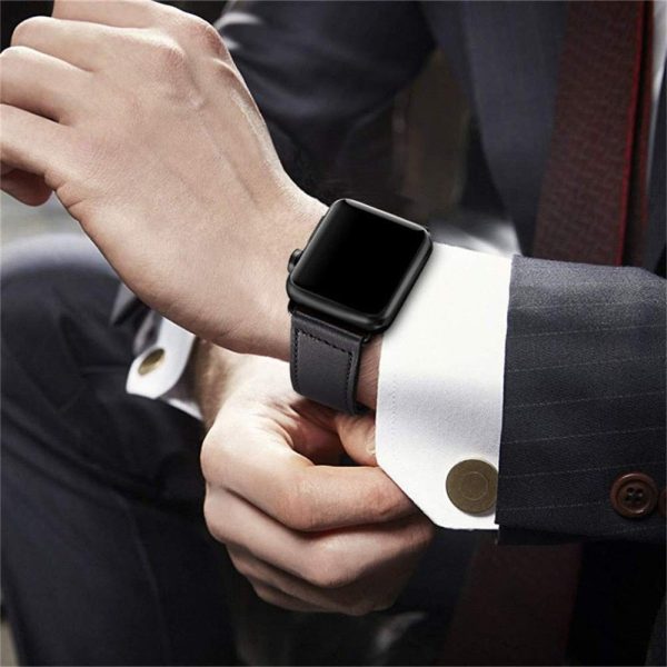 100% Genuine Leather Strap for Apple Watch Hot on Sale