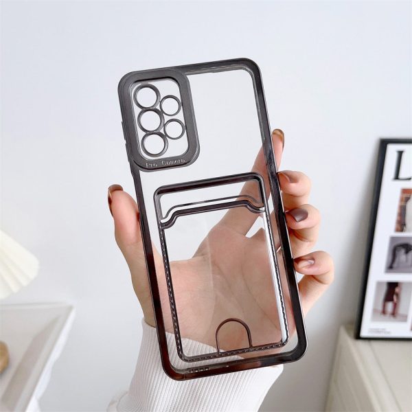 Silicone Wallet Card Holder Case For Samsung on Sale