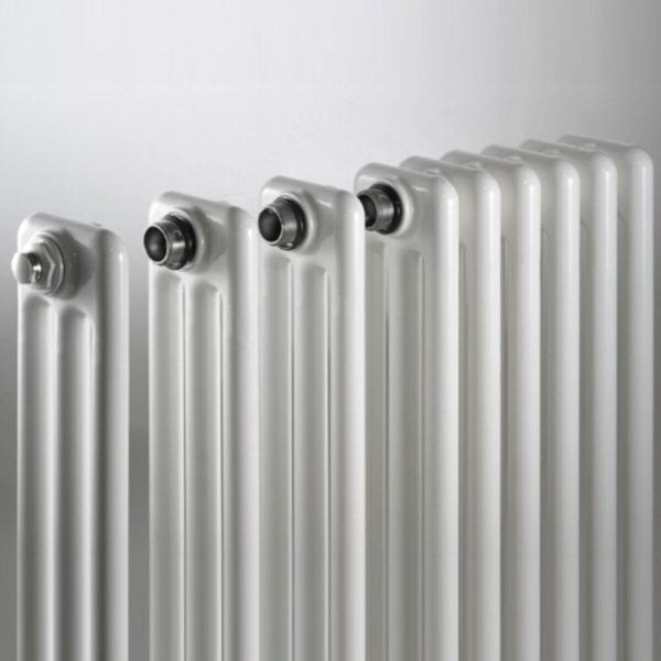 Ercos Comby steel column radiator 2 elements 4 columns center distance 600 mm Fashion