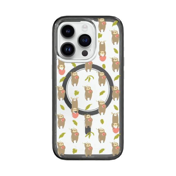 Slothy Vibes | Friendly Sloths Series | Custom MagSafe Case Design for Apple iPhone 15 Series Supply