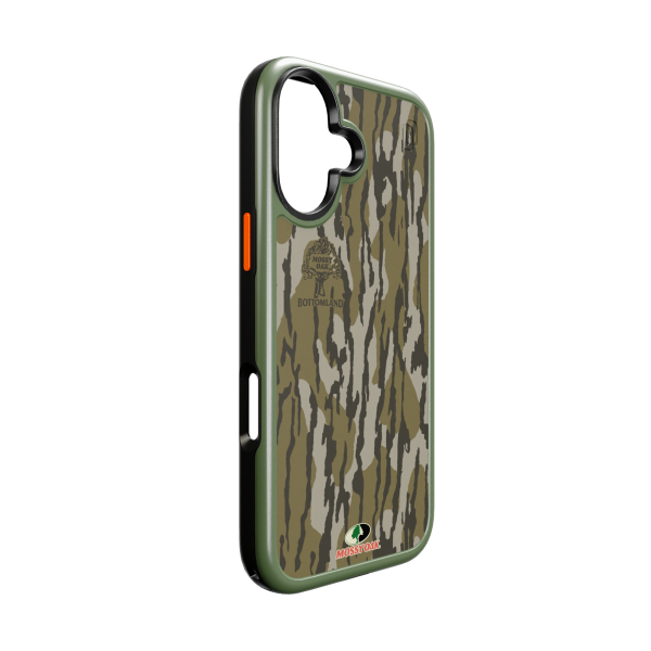 Shock-Absorbent MagSafe® Case for Apple iPhone 16 | Mossy Oak | Bottom Lands | Fortitude Series Online now