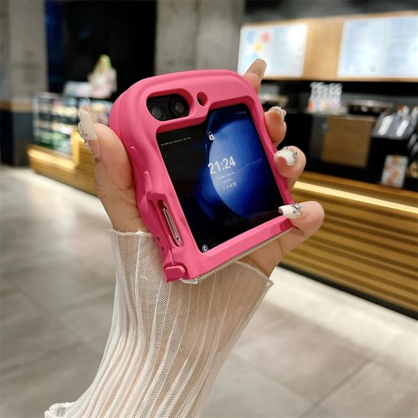 Wave Edge Shockproof Case for Samsung Z Flip Online Hot Sale