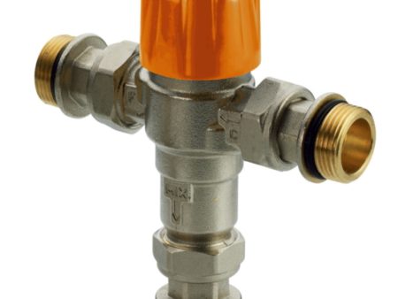 Adjustable thermostatic mixing valve for solar applications 1 2 m Discount