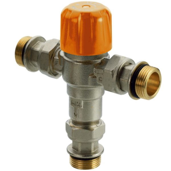 Adjustable thermostatic mixing valve for solar applications 1 2 m Discount