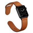 100% Genuine Leather Strap for Apple Watch Hot on Sale