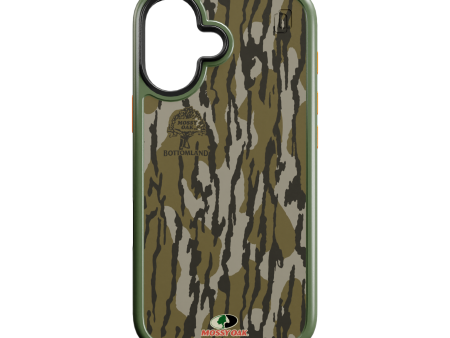 Shock-Absorbent MagSafe® Case for Apple iPhone 16 | Mossy Oak | Bottom Lands | Fortitude Series Online now